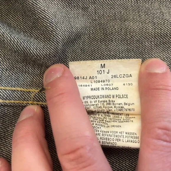 Men's Lee 101 Rider Jacket - Picture 12 of 13